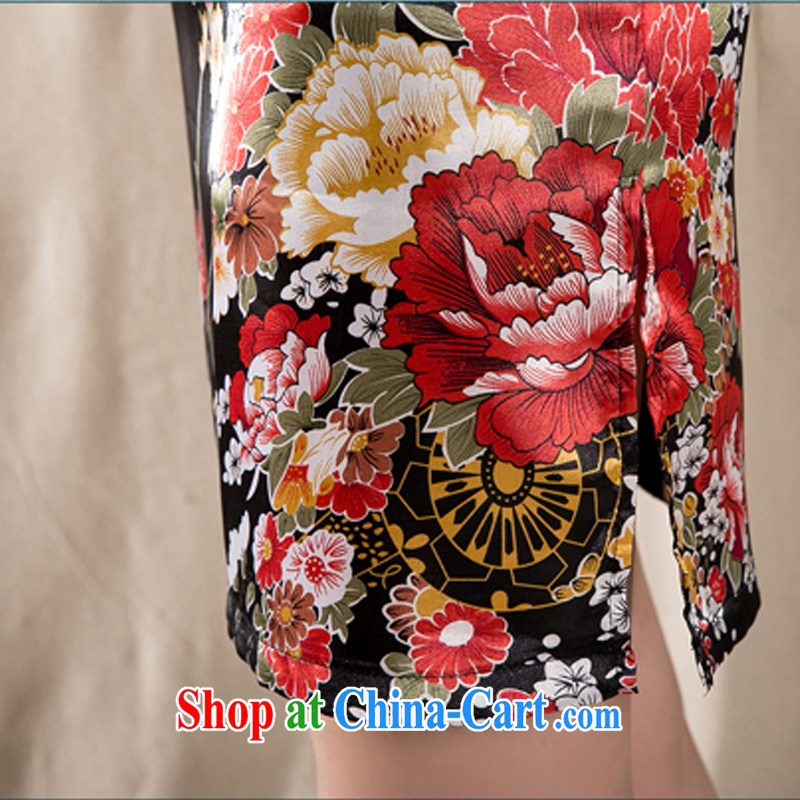 100 Mei dumping city 2015 new spring and summer short-sleeved Chinese qipao refined antique China wind AZ 1227 XL suit, 100 that dumping City (Beauty Beyond), online shopping