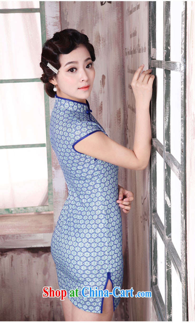 Jubilee 1000 bride 2015 spring new daily cultivating tartan retro Korea improved Chinese Chinese Dress long-sleeved qipao dresses X 2091 on which the opening of the flowers XXL pictures, price, brand platters! Elections are good character, the national distribution, so why buy now enjoy more preferential! Health