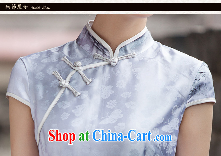 ILELIN 2015 Mr Ronald ARCULLI, classical Chinese ink painting sporting tight short-sleeved cheongsam dress retro fashion China wind beauty graphics thin everyday, qipao dress XXL painting pictures, price, brand platters! Elections are good character, the national distribution, so why buy now enjoy more preferential! Health