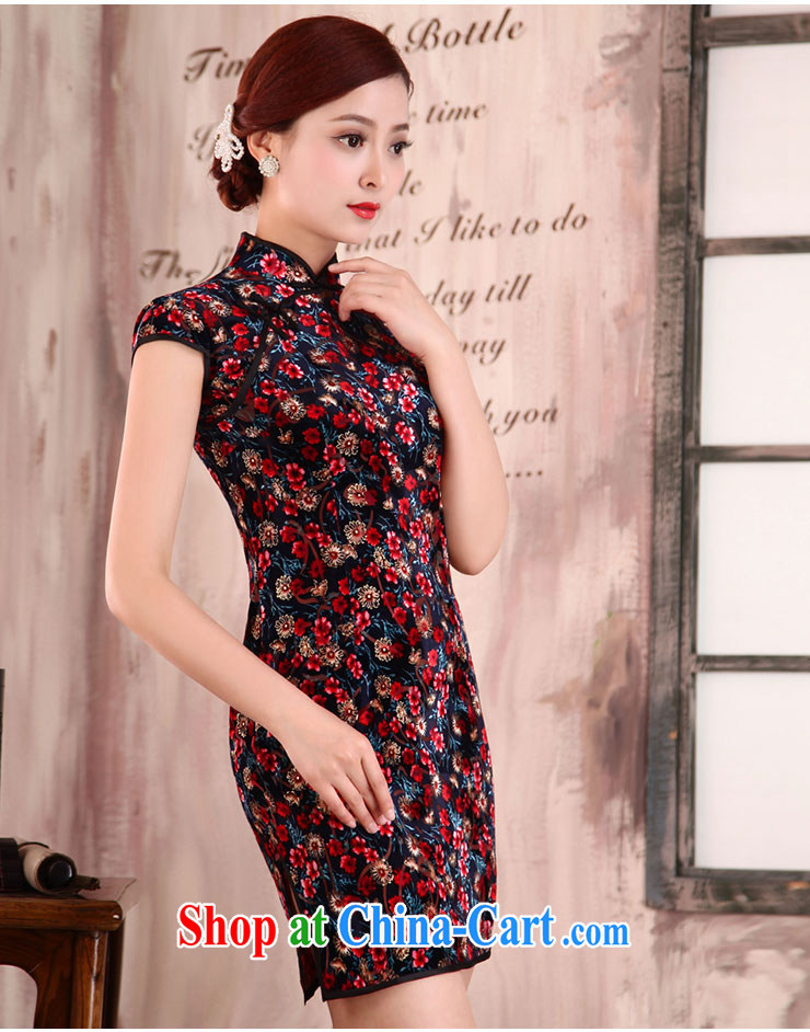 Jubilee 1000 bride's 2015 spring and summer new improved stylish short summer dresses retro, older mothers are decorated in everyday dress X 5072 recalls the XXL pictures, price, brand platters! Elections are good character, the national distribution, so why buy now enjoy more preferential! Health