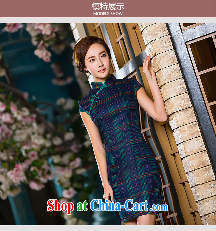 Love spell Fort Lauderdale new Everyday dresses 2015 summer short dresses and stylish cotton improvement the Commission of Korea grid girls summer dresses tartan XXL (98 /80 /102 pictures, price, brand platters! Elections are good character, the national distribution, so why buy now enjoy more preferential! Health