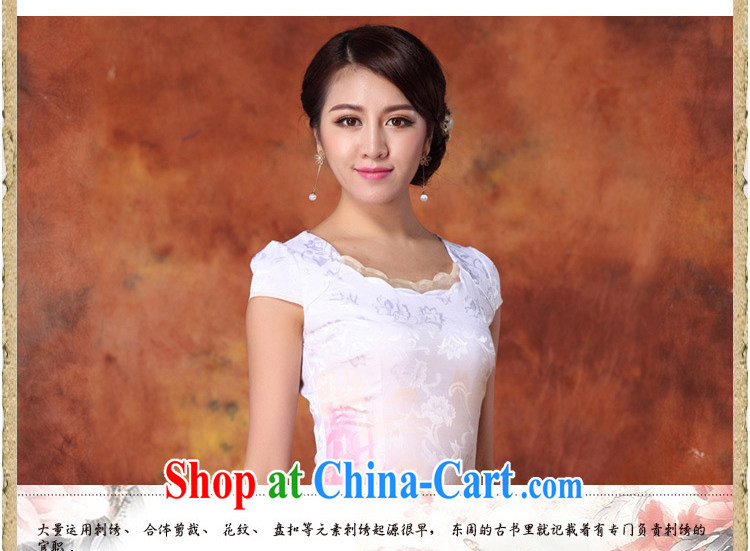 Yun-hsuan, summer 2015 women's clothing new Ethnic Wind Chinese stamp graphics thin short-sleeved package and cheongsam dress red XXL pictures, price, brand platters! Elections are good character, the national distribution, so why buy now enjoy more preferential! Health