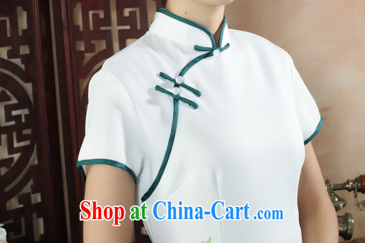Dan smoke-free summer, National wind dress cheongsam dress stylish improved Chinese, for hand-painted antique long cheongsam dress as color 2XL pictures, price, brand platters! Elections are good character, the national distribution, so why buy now enjoy more preferential! Health