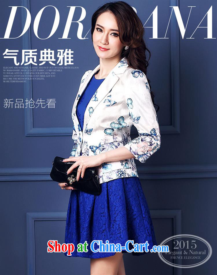 Ya-ting store women 2015 spring new women jacket stamp duty occupational commuting, casual suits beige XXL pictures, price, brand platters! Elections are good character, the national distribution, so why buy now enjoy more preferential! Health