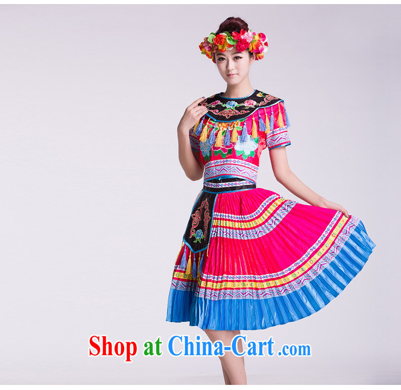 The family dance clothing women, new-level ethnic performances serving with head-dress as L pictures, price, brand platters! Elections are good character, the national distribution, so why buy now enjoy more preferential! Health