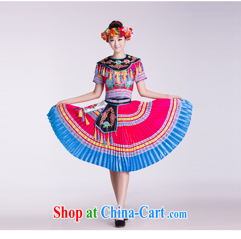 The family dance clothing women, new-level ethnic performances serving with head-dress as L pictures, price, brand platters! Elections are good character, the national distribution, so why buy now enjoy more preferential! Health