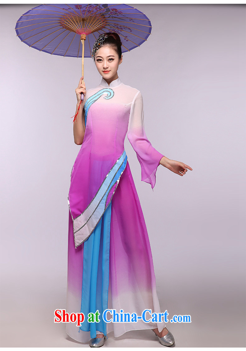 The rain in 2015 as soon as possible new violet gradient snow woven dance clothing classic national costumes purple XXXL pictures, price, brand platters! Elections are good character, the national distribution, so why buy now enjoy more preferential! Health