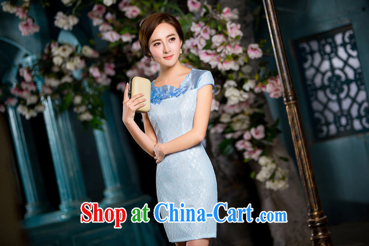 The Yee-sa elegant and stylish retro lace cheongsam dress arts daily cultivating improved cheongsam dress 2XL pictures, price, brand platters! Elections are good character, the national distribution, so why buy now enjoy more preferential! Health