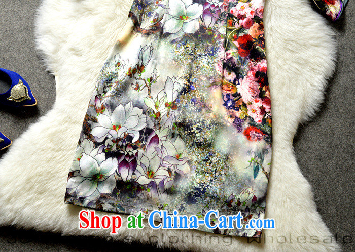 Dresses new European site female 2015 summer new 43,011 picture color XL pictures, price, brand platters! Elections are good character, the national distribution, so why buy now enjoy more preferential! Health