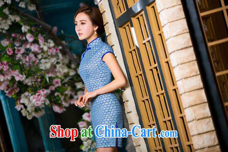 The cross-sectoral JA Windsor elite summer 2015 elegant lace-knocked-colored cheongsam dress daily beauty art graphics thin cheongsam dress 2XL pictures, price, brand platters! Elections are good character, the national distribution, so why buy now enjoy more preferential! Health