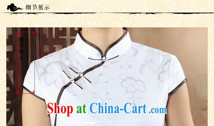 Bin Laden smoke outfit, Ms. summer new Chinese improved the collar embroidered pastel Retro is a tight short cheongsam dress purple 2 XL pictures, price, brand platters! Elections are good character, the national distribution, so why buy now enjoy more preferential! Health