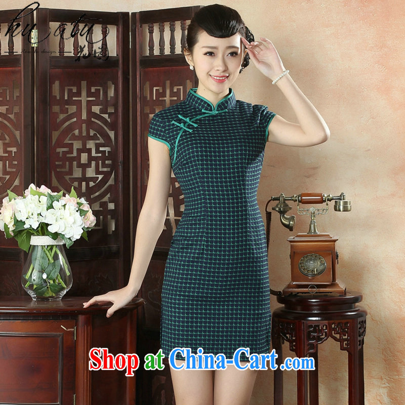 Take the female cheongsam Chinese summer new Chinese improved, for the hard-pressed Korea is fine, short-sleeved short dresses such as the color 2 XL, figure, and, on-line shopping
