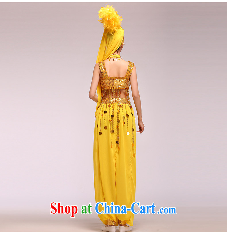 Belly Dance Xinjiang Dance India dance Grand Uygur dance serving minority clothing gold M pictures, price, brand platters! Elections are good character, the national distribution, so why buy now enjoy more preferential! Health