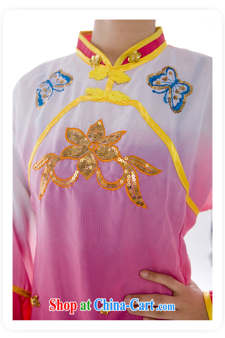 national costume/Stage/Girls Marching down clothing/folk clothing/yangko performances serving peach, butterflies are code pictures, price, brand platters! Elections are good character, the national distribution, so why buy now enjoy more preferential! Health