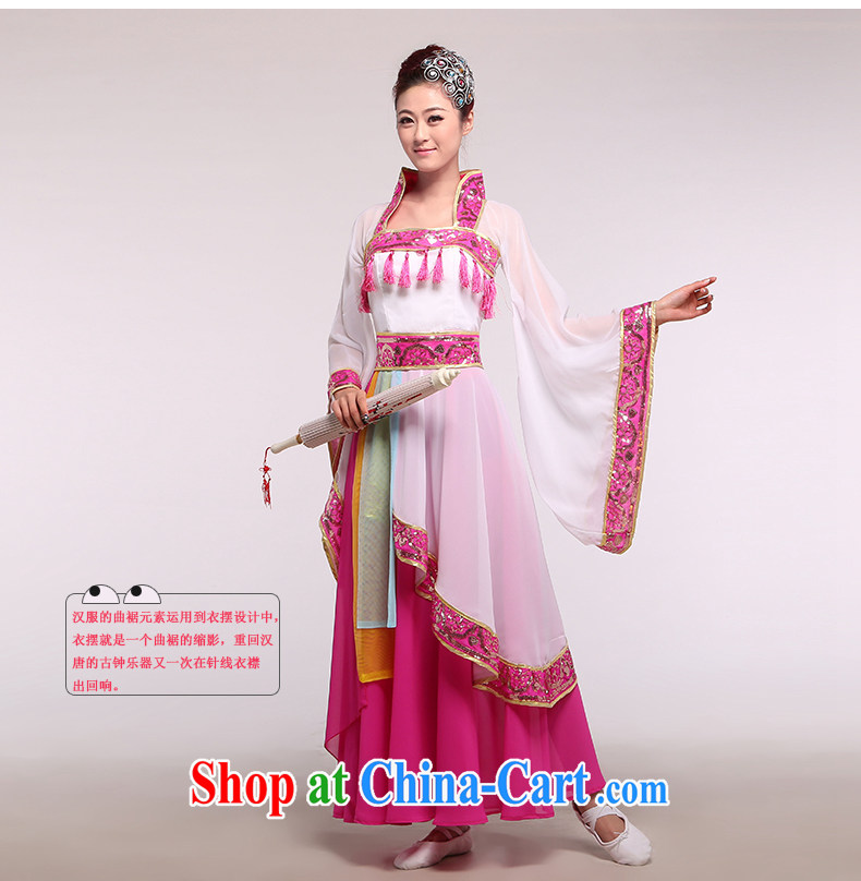 Service performed classical dance clothing national costumes dance 