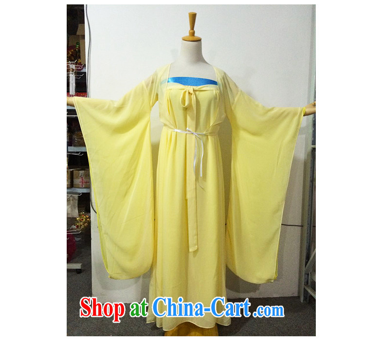 Empress Wu Mei Liang legendary costumes clothing, clothing 襦 skirt Wu Mei Liang ladies maids serving with performances, serving light yellow are code pictures, price, brand platters! Elections are good character, the national distribution, so why buy now enjoy more preferential! Health