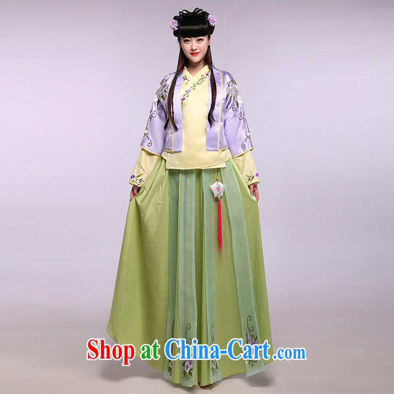 Costumed clothing, clothing women's clothing the golden romance on TANG mentioned costumed Jade Kirin Ming Han-襦 skirt shown in Figure are code, music, and, shopping on the Internet