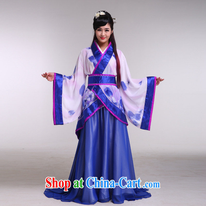 Costumed clothing fairy tail Princess queen sleeper sofa photo building Photo Album show clothing, clothing women's clothing music performances were blue, Code, since in that shopping on the Internet