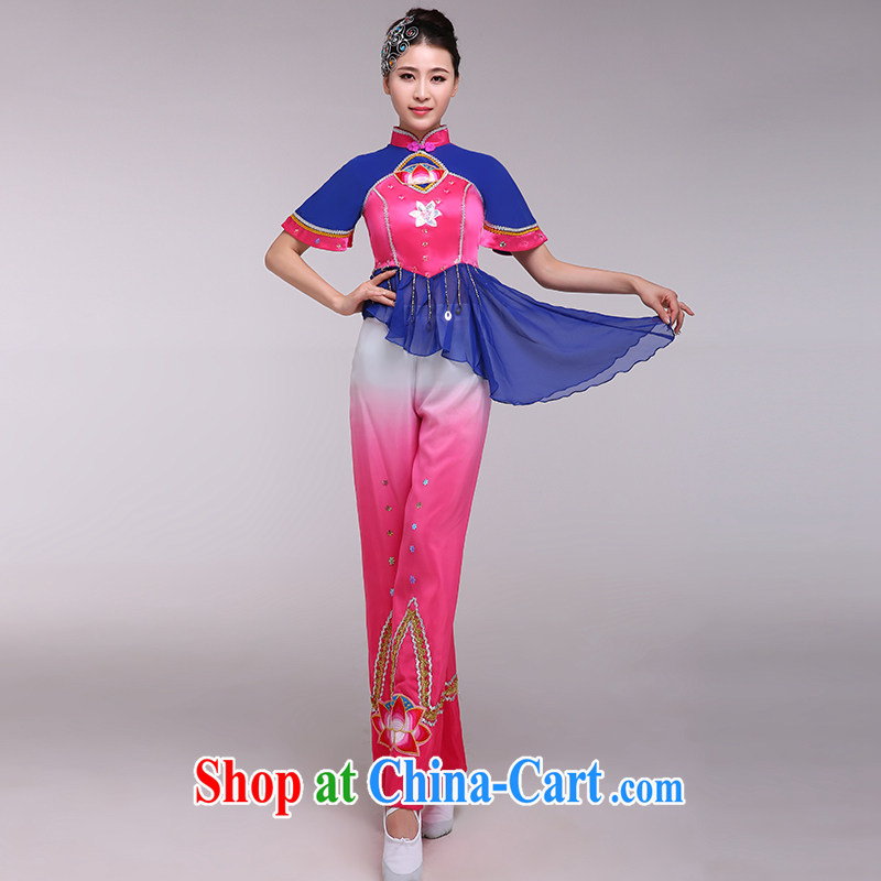 national costumes stage costumes female classical dance fans dance serving the lotus, dance, music, and shopping on the Internet