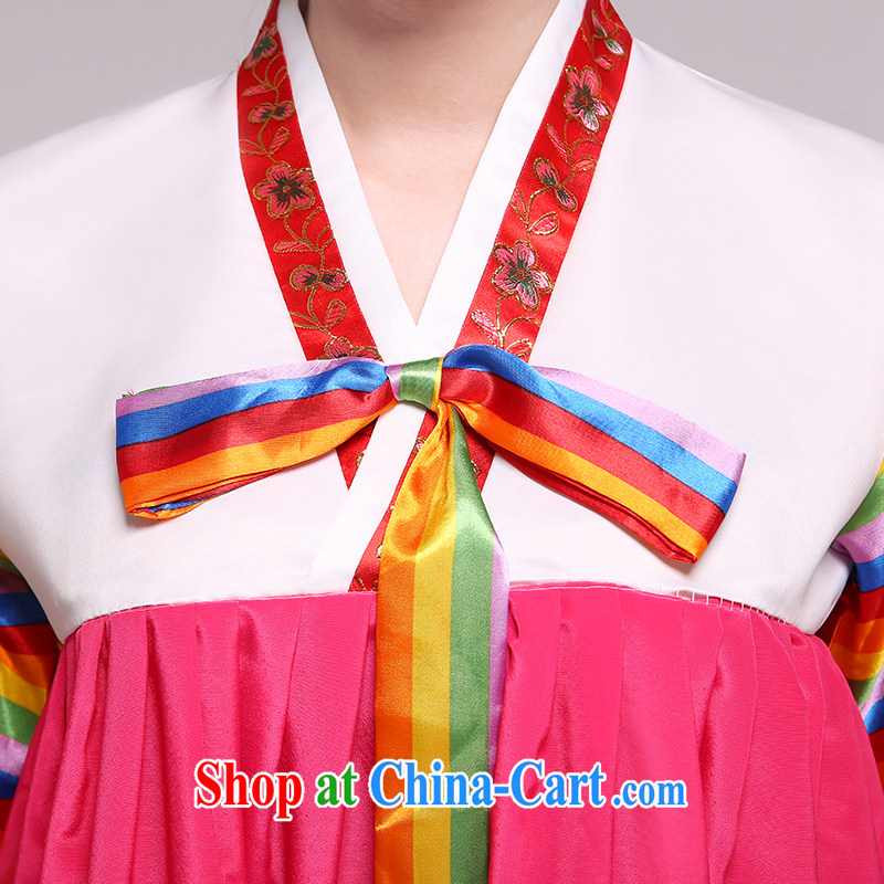 Hanbok Daejanggeum dance costumes-Korean female national service performance of serving red L, music, and shopping on the Internet