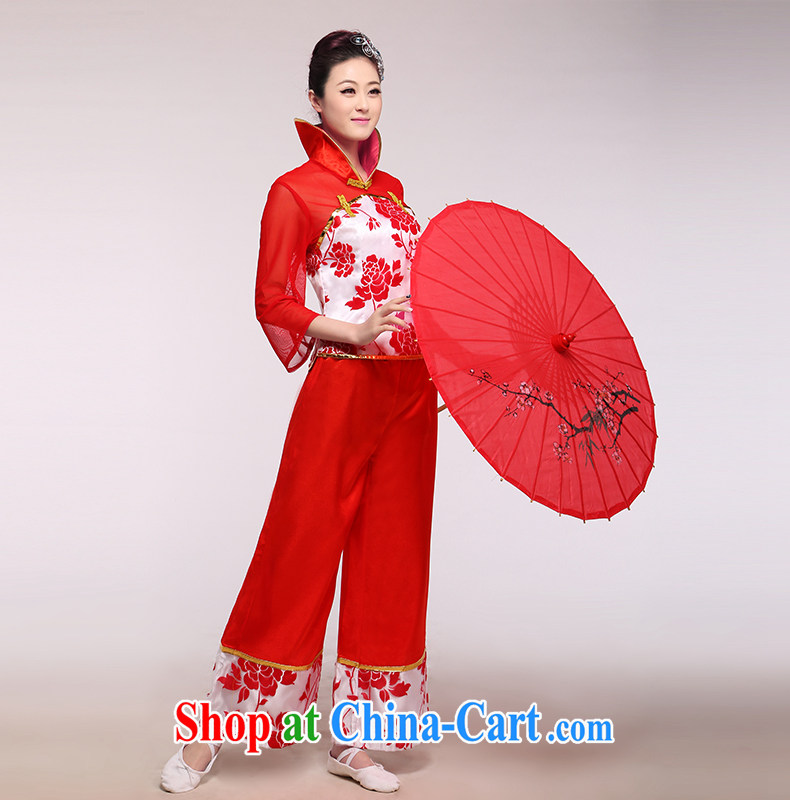 New Vertical collar costume modern yangko clothing opening Dance Dance Square dance dress such as the color of the picture, the price, and brand platters! Elections are good character, the national distribution, so why buy now enjoy more preferential! Health