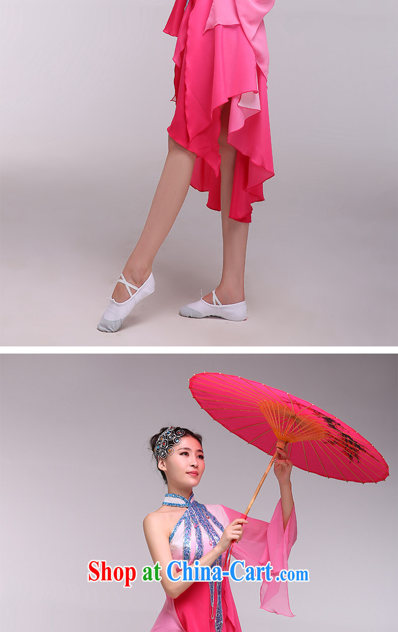 national costumes costume female classical dance performances dress uniform Fan Dance Yangge show serving pink today buy the solid pants pictures, price, brand platters! Elections are good character, the national distribution, so why buy now enjoy more preferential! Health