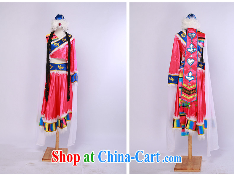 Tibetan dance clothing ethnic costumes female costume Tibetan dance serving the red S pictures, price, brand platters! Elections are good character, the national distribution, so why buy now enjoy more preferential! Health