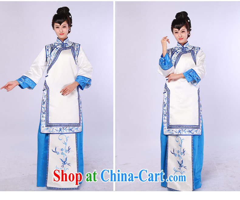 New television drama ancient Qing Dynasty female costumed pictures show service definition with costumed Princess flag with blue and white porcelain are code pictures, price, brand platters! Elections are good character, the national distribution, so why buy now enjoy more preferential! Health