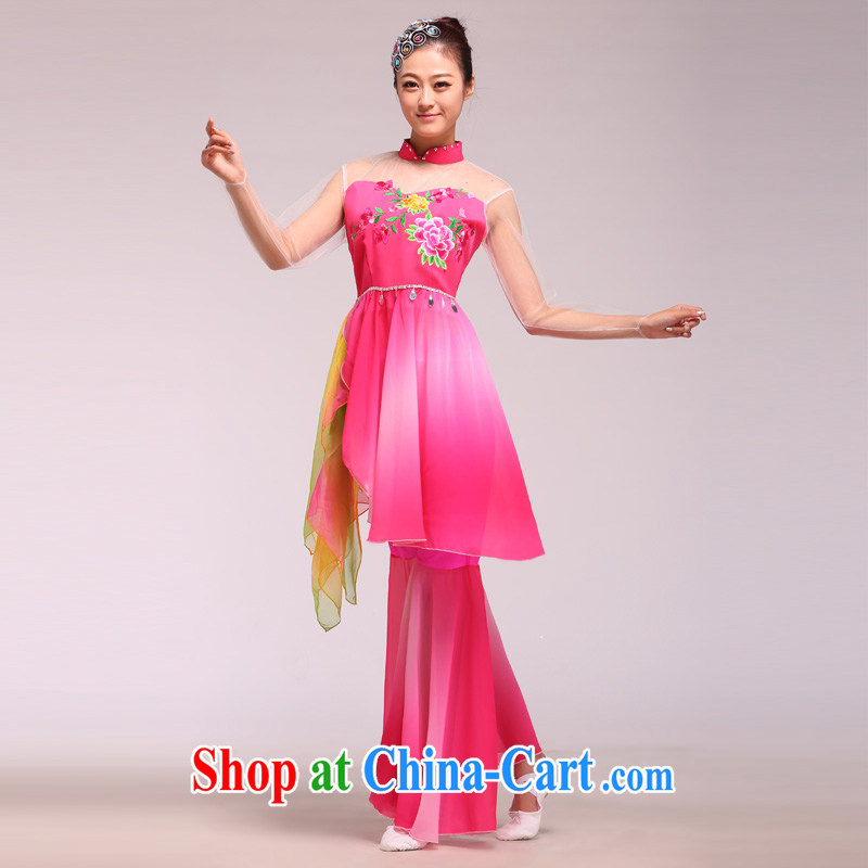 New, classical dance Fashion Show clothing stage the opening dance dancers dance glamour pink L, since in that shopping on the Internet
