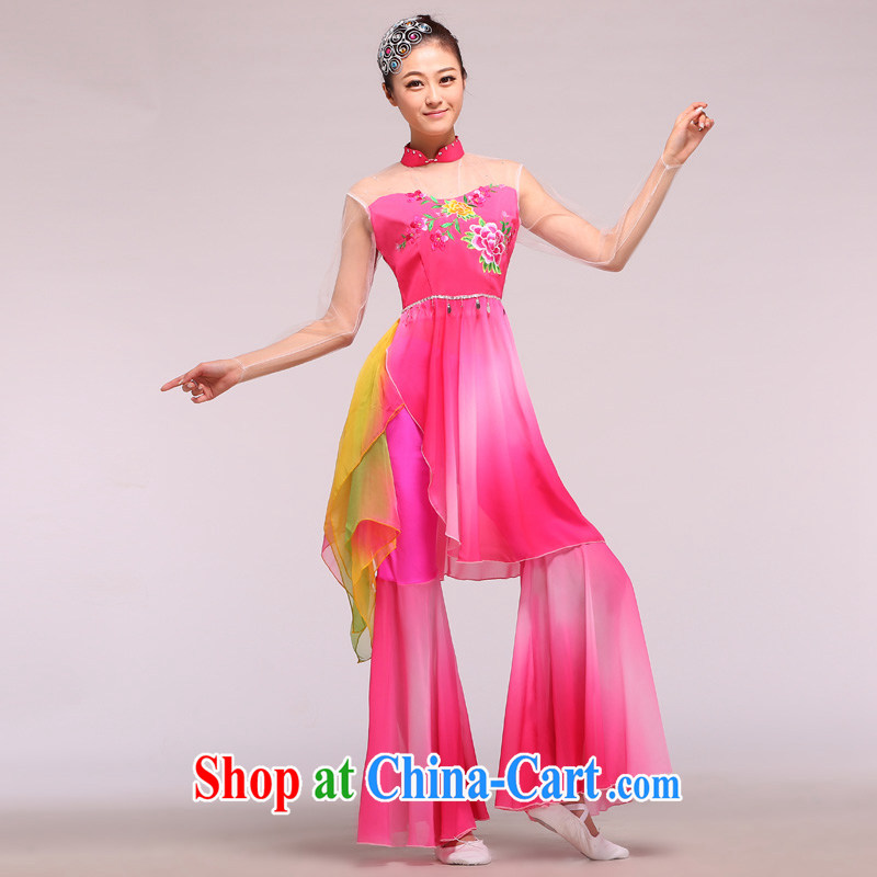 New, classical dance Fashion Show clothing stage the opening dance dancers dance glamour pink L, since in that shopping on the Internet