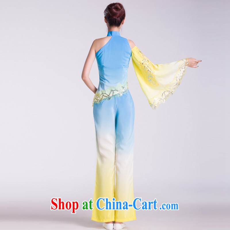 Fan Dance costumes female classical dance clothing Dance Square dance spares new national service such as the L, music, and shopping on the Internet