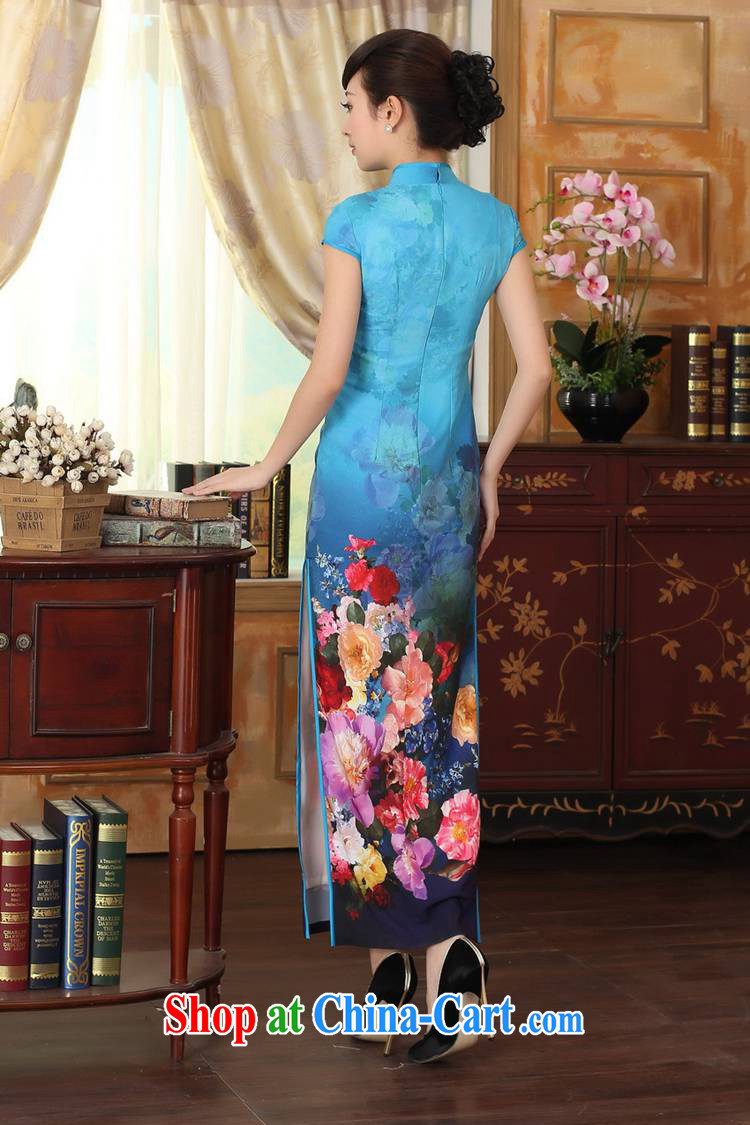 According to fuser new female retro improved dresses, suits for cultivating short-sleeved long cheongsam dress LGD/C #0010 figure 2 XL pictures, price, brand platters! Elections are good character, the national distribution, so why buy now enjoy more preferential! Health