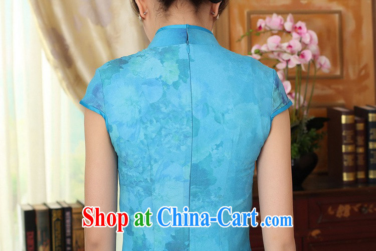 According to fuser new female retro improved dresses, suits for cultivating short-sleeved long cheongsam dress LGD/C #0010 figure 2 XL pictures, price, brand platters! Elections are good character, the national distribution, so why buy now enjoy more preferential! Health