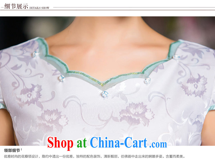 Love Life summer 2015 new improved qipao skirts dresses lady beauty routine suits China wind short-sleeved picture color XL pictures, price, brand platters! Elections are good character, the national distribution, so why buy now enjoy more preferential! Health
