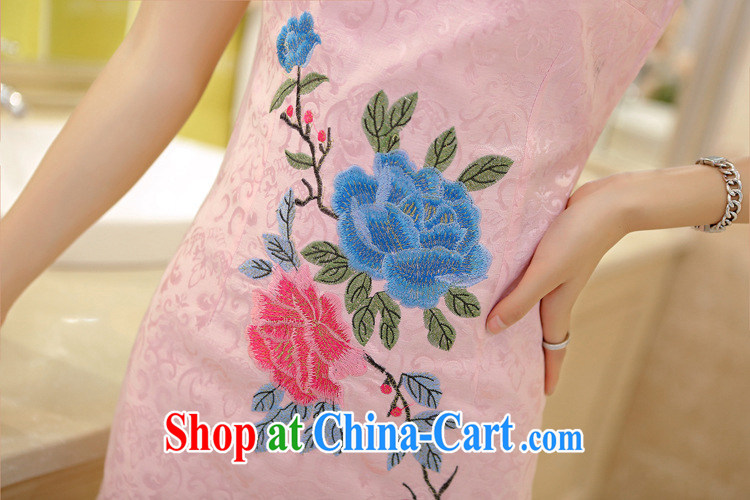 Poet, summer 2015 new Stylish retro girls dresses elegance beauty improved daily Chinese Dress white XL pictures, price, brand platters! Elections are good character, the national distribution, so why buy now enjoy more preferential! Health