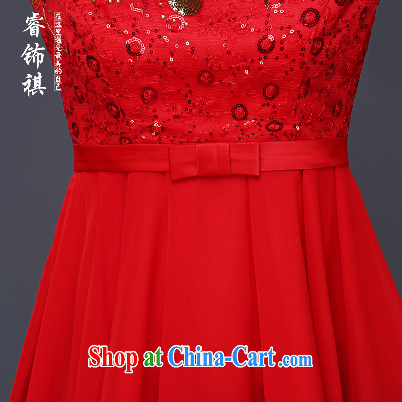 Mu Yao 2015 new Chinese mu Yao bridal red toast serving short wedding dresses summer slim-waist-lace the code on pregnant women 122 TZM XXXL brassieres 97 CM, Mu Yao, shopping on the Internet