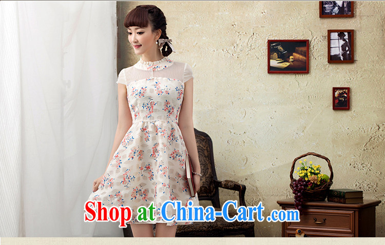 once and for all and fatally jealous Yuen-ying Ethnic Wind antique stamp dresses summer China wind fresh style dress skirt beige 2 XL pictures, price, brand platters! Elections are good character, the national distribution, so why buy now enjoy more preferential! Health