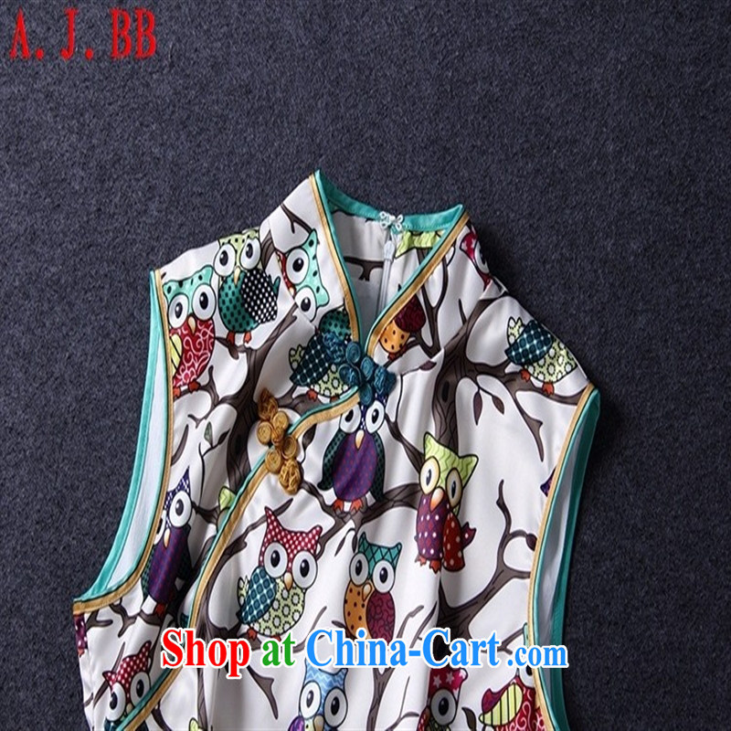 Black butterfly the card's boutique women's clothing new Chinese style gentle lovely improved, for the charge-back beauty cheongsam dress picture color L, A . J . BB, shopping on the Internet