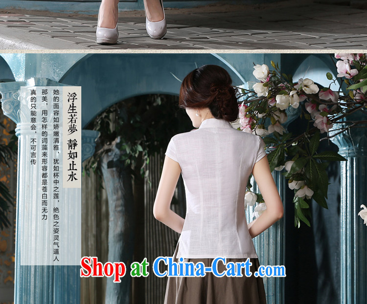 pro-am 2015 new spring and summer with daily retro improved stylish short white cotton, the dresses dresses T-shirt, a T-shirt 2 XL pictures, price, brand platters! Elections are good character, the national distribution, so why buy now enjoy more preferential! Health