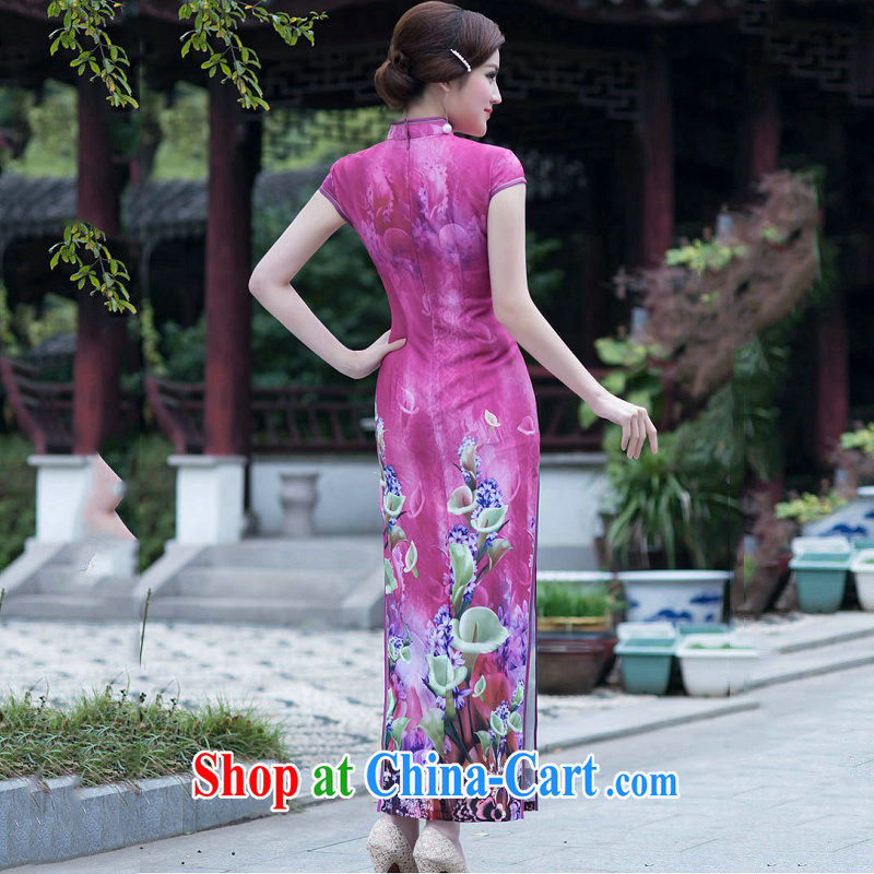 There is a refined and stylish beauty, generation, long dresses daily dress Dinner Show 52,010 dresses the color XXL, there's a, and shopping on the Internet