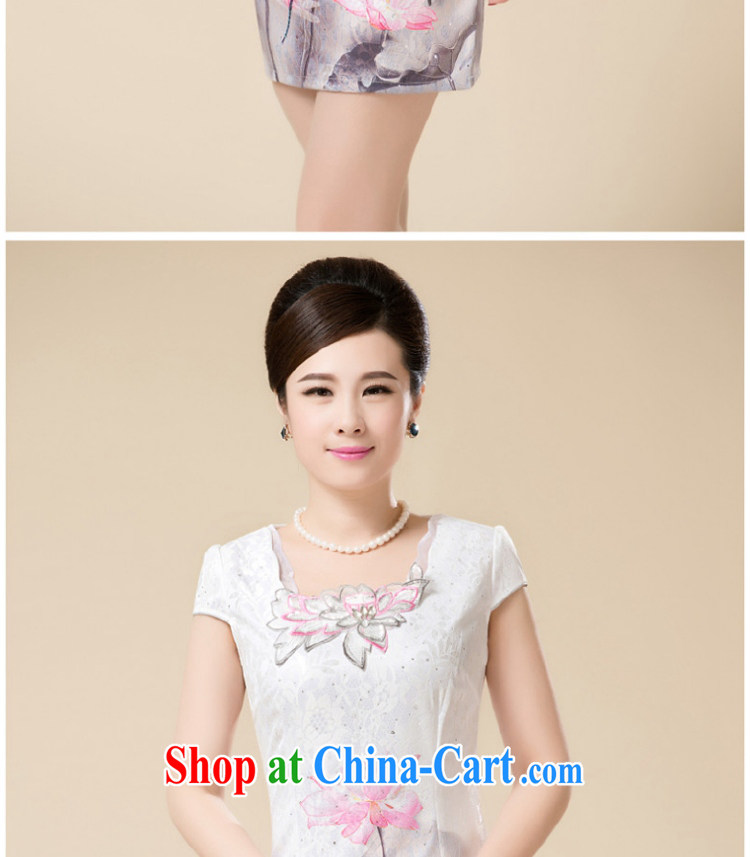 Summer new Stylish retro girls dresses with the snap-style cultivation improved Chinese Dress HZMwl 1820 pink XXXL pictures, price, brand platters! Elections are good character, the national distribution, so why buy now enjoy more preferential! Health
