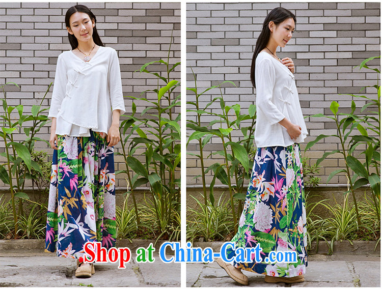 In particular), 2015 National wind female summer Chinese clothing improved Chinese antique Chinese clothing loose the code-port T-shirt white L (pre-sale) pictures, price, brand platters! Elections are good character, the national distribution, so why buy now enjoy more preferential! Health