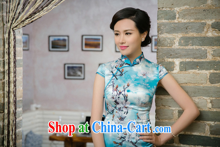 Very late summer 2015 dresses, Retro beauty dresses improved daily short cheongsam JT 5095 Map Color XXL pictures, price, brand platters! Elections are good character, the national distribution, so why buy now enjoy more preferential! Health