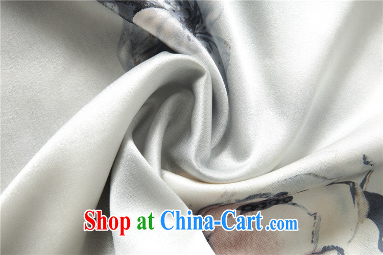 The current retro sauna silk heavy Silk Dresses spring and summer dresses JT 5081 white L pictures, price, brand platters! Elections are good character, the national distribution, so why buy now enjoy more preferential! Health