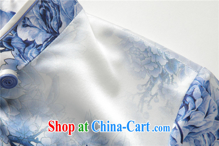 Very late summer 2015 double-decker cheongsam improved China wind antique porcelain was cheongsam JT 5091 Map Color XXL pictures, price, brand platters! Elections are good character, the national distribution, so why buy now enjoy more preferential! Health