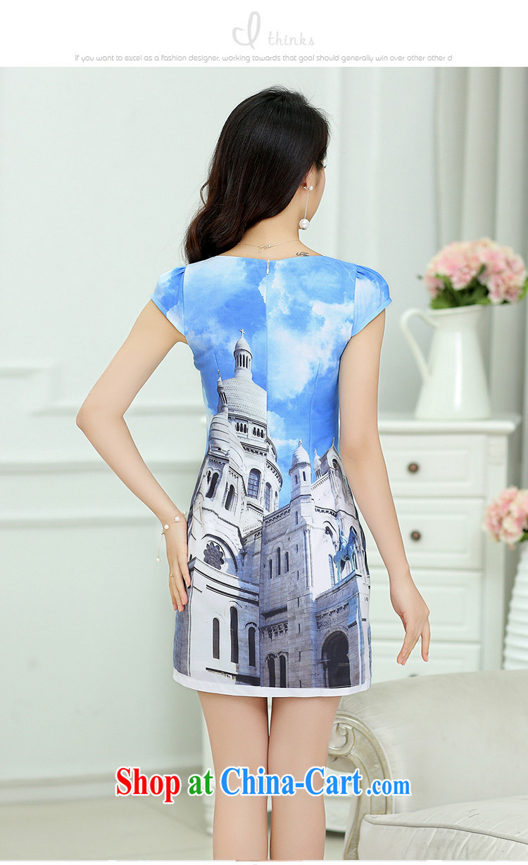 Alice Park 2015 summer new products, female style package and A field skirt video thin lady stamp dresses XXXL pictures, price, brand platters! Elections are good character, the national distribution, so why buy now enjoy more preferential! Health