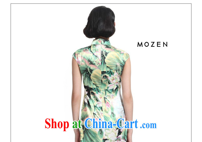 Wood really improved cheongsam dress 2015 new summer graphics thin beauty Lotus retro dresses 01,097 19 green leaf powder take XXXL pictures, price, brand platters! Elections are good character, the national distribution, so why buy now enjoy more preferential! Health
