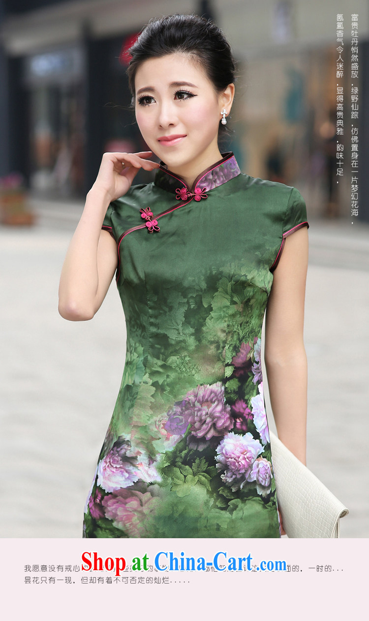 Cyd Ho Kwun Tong take love classical videos cheongsam/Summer retro thin cheongsam dress improved stylish picture color XXXL pictures, price, brand platters! Elections are good character, the national distribution, so why buy now enjoy more preferential! Health