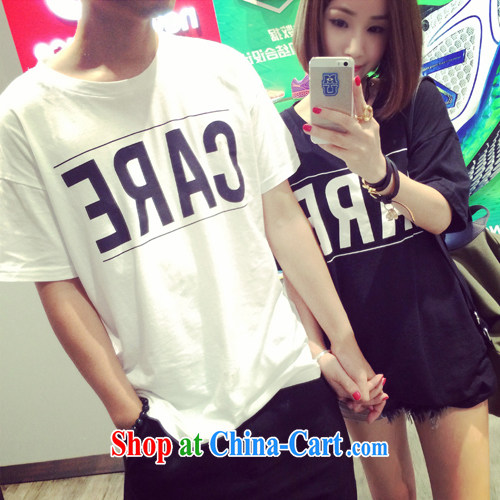 9 months female * 2015 summer fashion new Korean T 桖 couples with letters students in Harajuku, BF, serving T pension men white XXXL pictures, price, brand platters! Elections are good character, the national distribution, so why buy now enjoy more preferential! Health