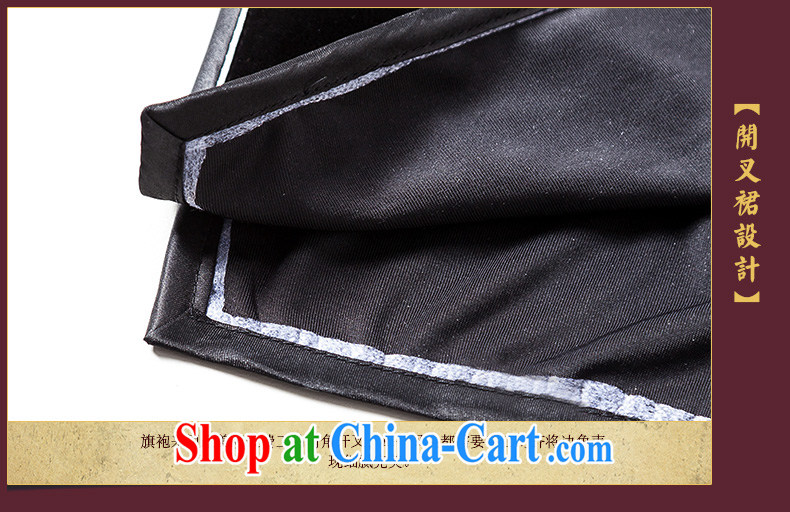 Yin Yue NARS summer 2015 new Korean lint-free wool, long, elegant qipao daily improved, dresses black XXL pictures, price, brand platters! Elections are good character, the national distribution, so why buy now enjoy more preferential! Health